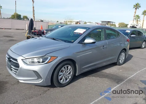 2017 Hyundai Elantra Se from USA, damaged, VIN 5NPD74LF4HH211981